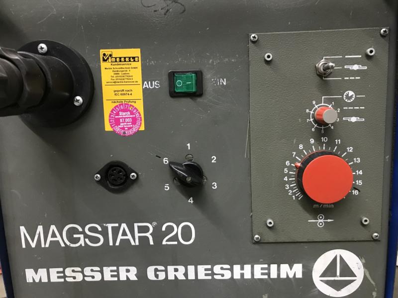 Schutzgasschweißgerät, MIG MAG Schweißmaschine