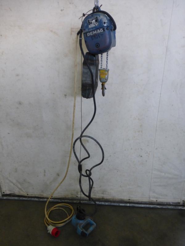E-Kettenzug, Elektro Hubwerk, Kran