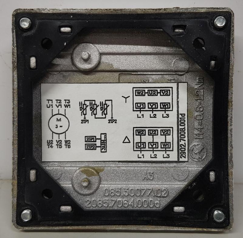 Getriebemotor mit STÖBER Getriebe, Elektromotor Käfigläufer 0,37 kW, Drehzahl 29,2 U/min.