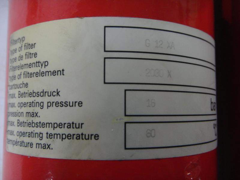 Filterarmatur für Kompressoranlagen, Doppelfilter, Stufenfilter