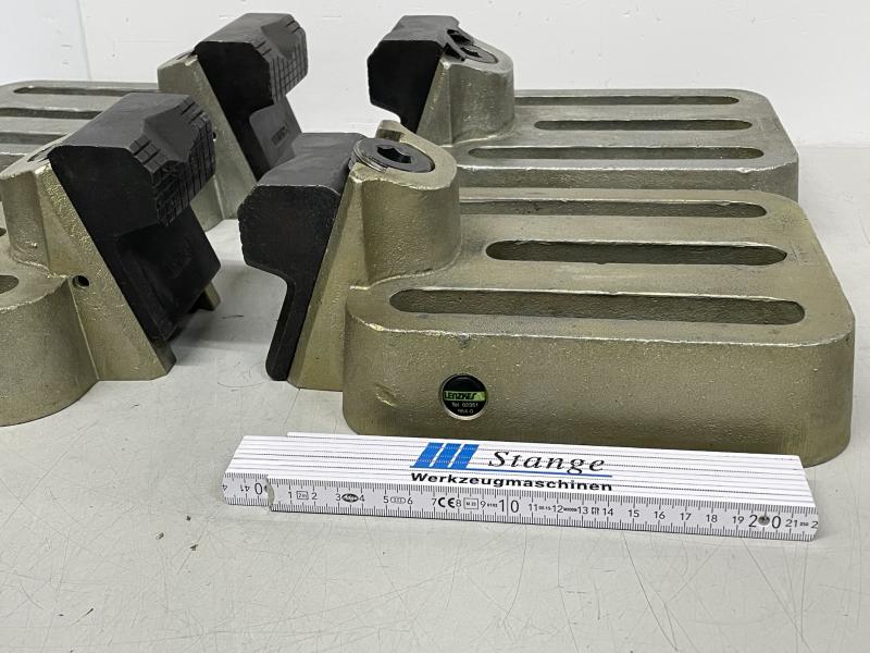 4 Stück Spannelemente, Niederzugspanner, Stabilspannbacken, Spannpratze