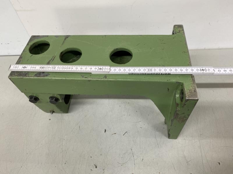 Gegenlager zum Horizontalfräsen, Lagerbock mit Stützlager für lange Fräsdorne, Horizontalbarbeitung