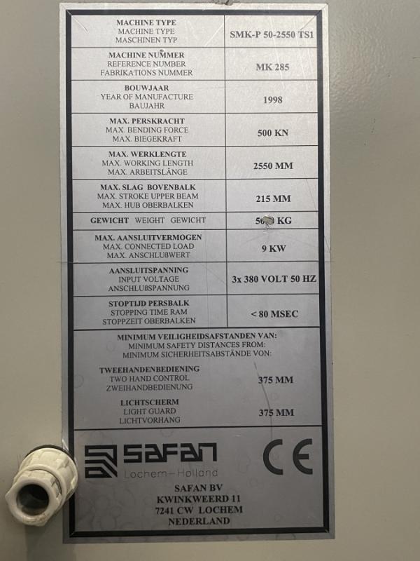 Servo Abkantpresse, Gesenkbiegemaschine mit 4-Achsen CNC Steuerung