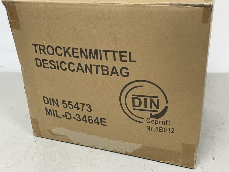 27 kg Trockenmittel zum binden von Feuchtigkeit in 16TME Beuteln, Desiccantbag nach DIN-55473-B