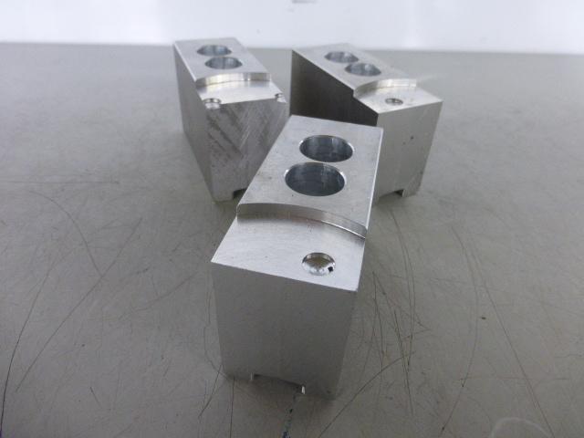 Futterbacken, Aluminiumbacken für 3-Backen Kraftspannfutter Ø 200 mm mit 90° Spitzverzahnung
