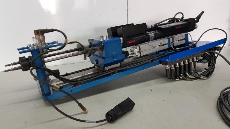 Elektro Dual-Schraubereinheit mit automatischem Vorschub und pneumatik Doppelhub,Schraubtechnik