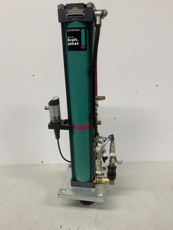 Kraftpaket, Pneumohydraulischer Zylinder,  Hydro-Pneumatikpresse