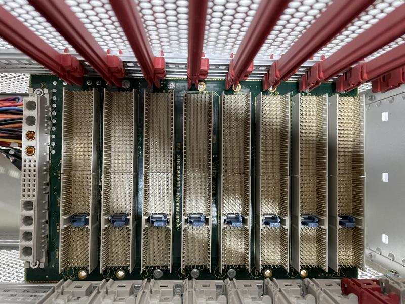 Compact PCI Gehäuse für Einschubplatinen Backplane CPCI 3HE Rc 8-Slot 32bit Board