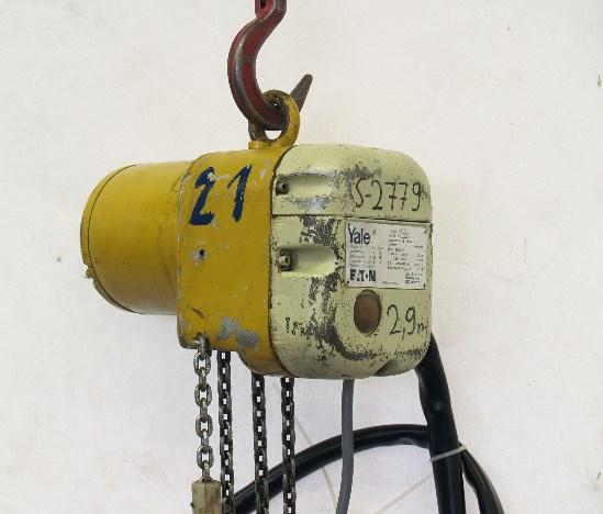 E-Kettenzug, Elektro Hubwerk, Kran Yale Eaton
