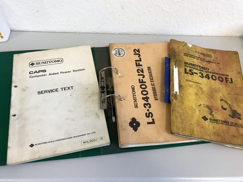 Bedienungsanleitung, Elektroplan, Hydraulikersatzteilliste 