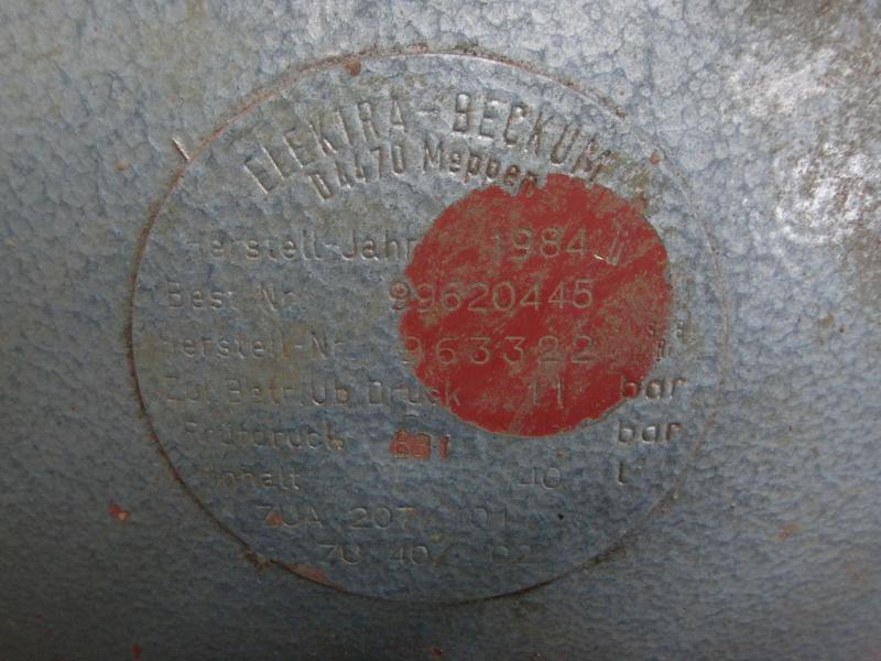 Vakuumpumpe mit Kessel