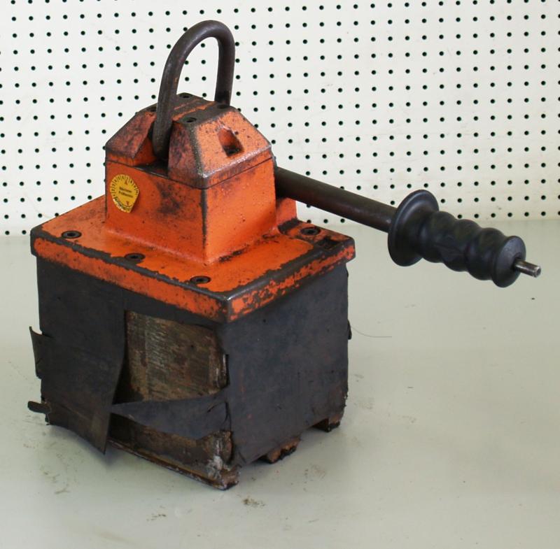 Lasthebemagnet, Kranmagnet, Hebemagnet, mech. schaltbarer Hubmagnet, mechanischer Lastmagnet