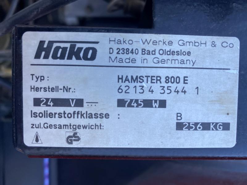 Kehrmaschine, Kehr-Saugmaschine, Elektro - Kehrmaschine