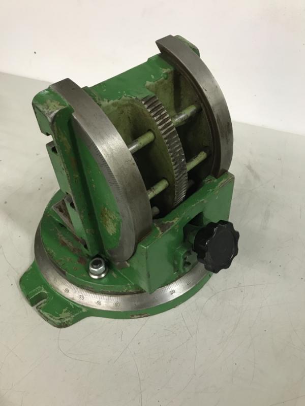 Schwenktisch, Schwenk-Aufspanntisch, Schwenkbarer Drehtisch mit Grad-Skalierungen