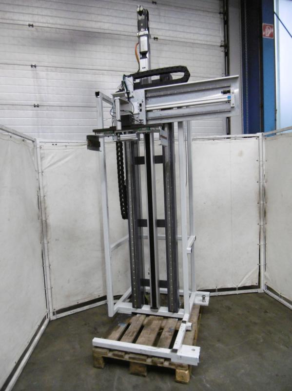 Lineareinheit, Linearachse, Portalachse mit Servoantrieb, Synchronservomotor, Elektroschlitten