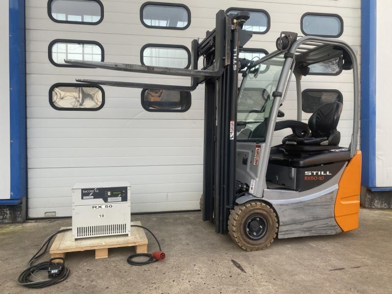 Elektro Gabelstapler, Mikrostapler, Micro-Kompaktstapler Traglast 1000 kg, Hubhöhe 4900 mm