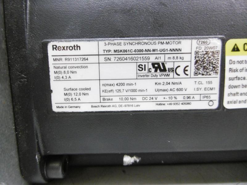3 Phasen Synchron Servomotor, Drehstrom Servomotor, Antrieb, Motor, Servo 