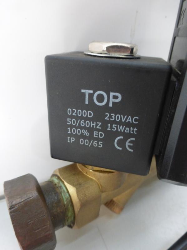 Magnetventil mit Zeitrelais für Pneumatik/Druckluft