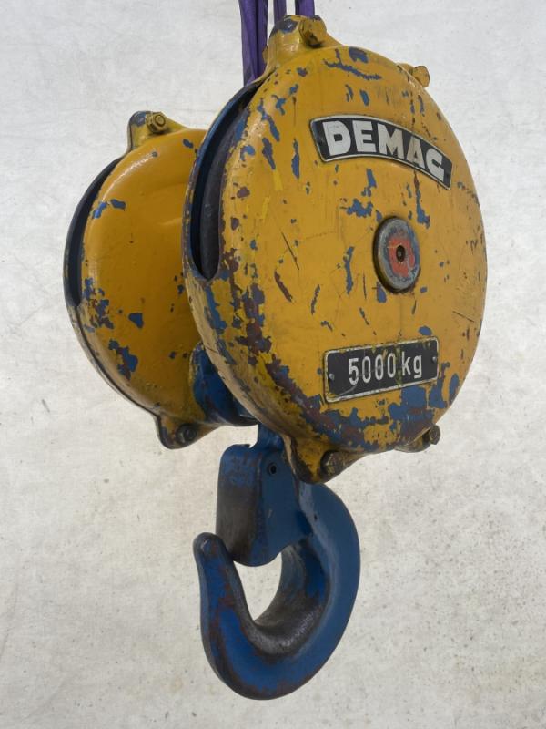 Kranhaken, Hubflasche, Unterflasche für Seilzug