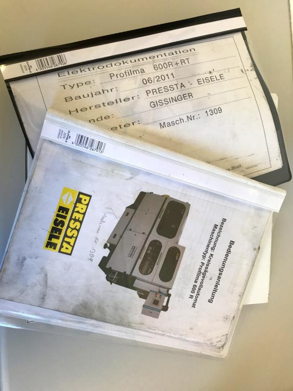 Bedienungsanleitung, Schaltplan Pressta Eisele