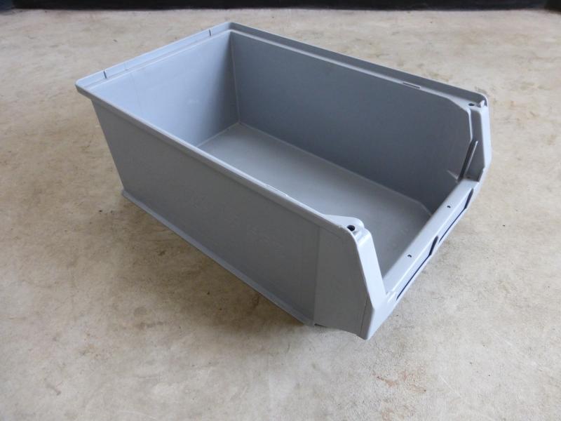 20 Stück Sichtlagerkästen, Lagerkästen, Lagerbehälter, sehr stabil aus Polypropylen